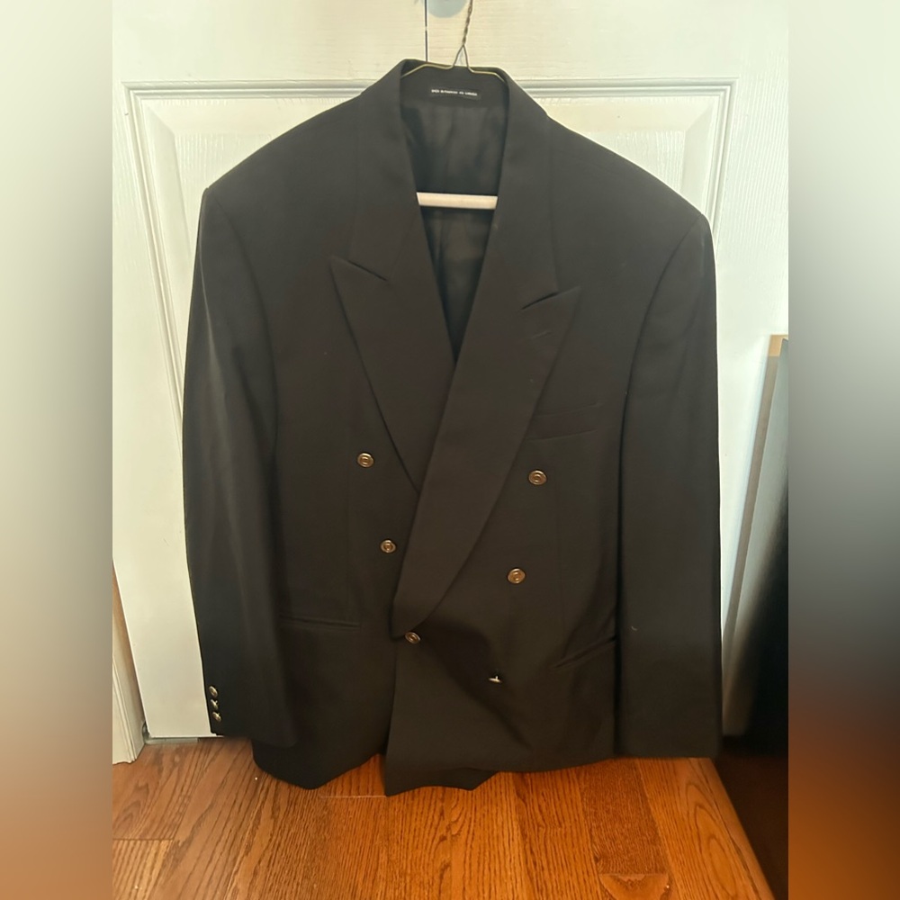 Moore Men’s Double Breasted Blazer double 42 regular
